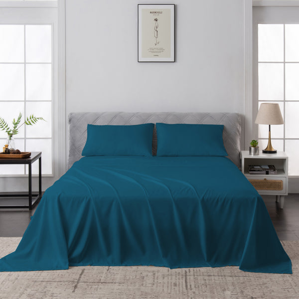 LINENLINE Bamboo Blend Bed Sheet Set